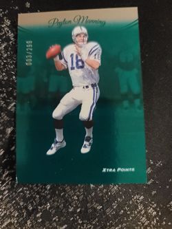 Peyton Manning! 3/299 Extra Point Green