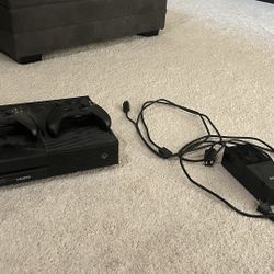 Xbox with Two Controllers + HDMI AND POWER CORD