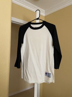 black champion baseball tee