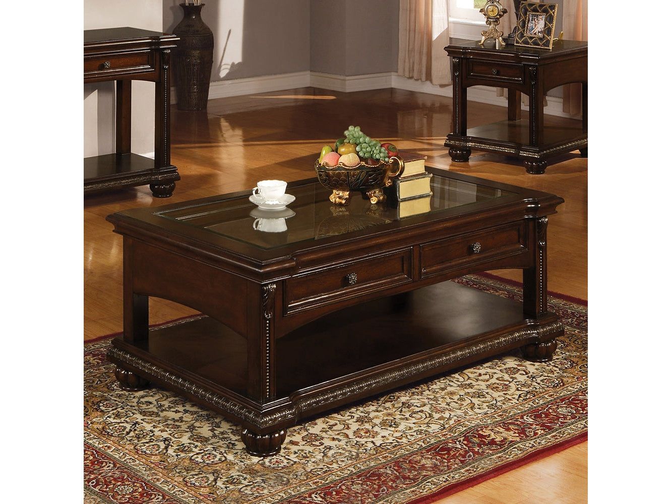 Anondale Cherry Coffee Table