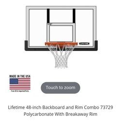 Brand New Lifetime Basketball Hoop
