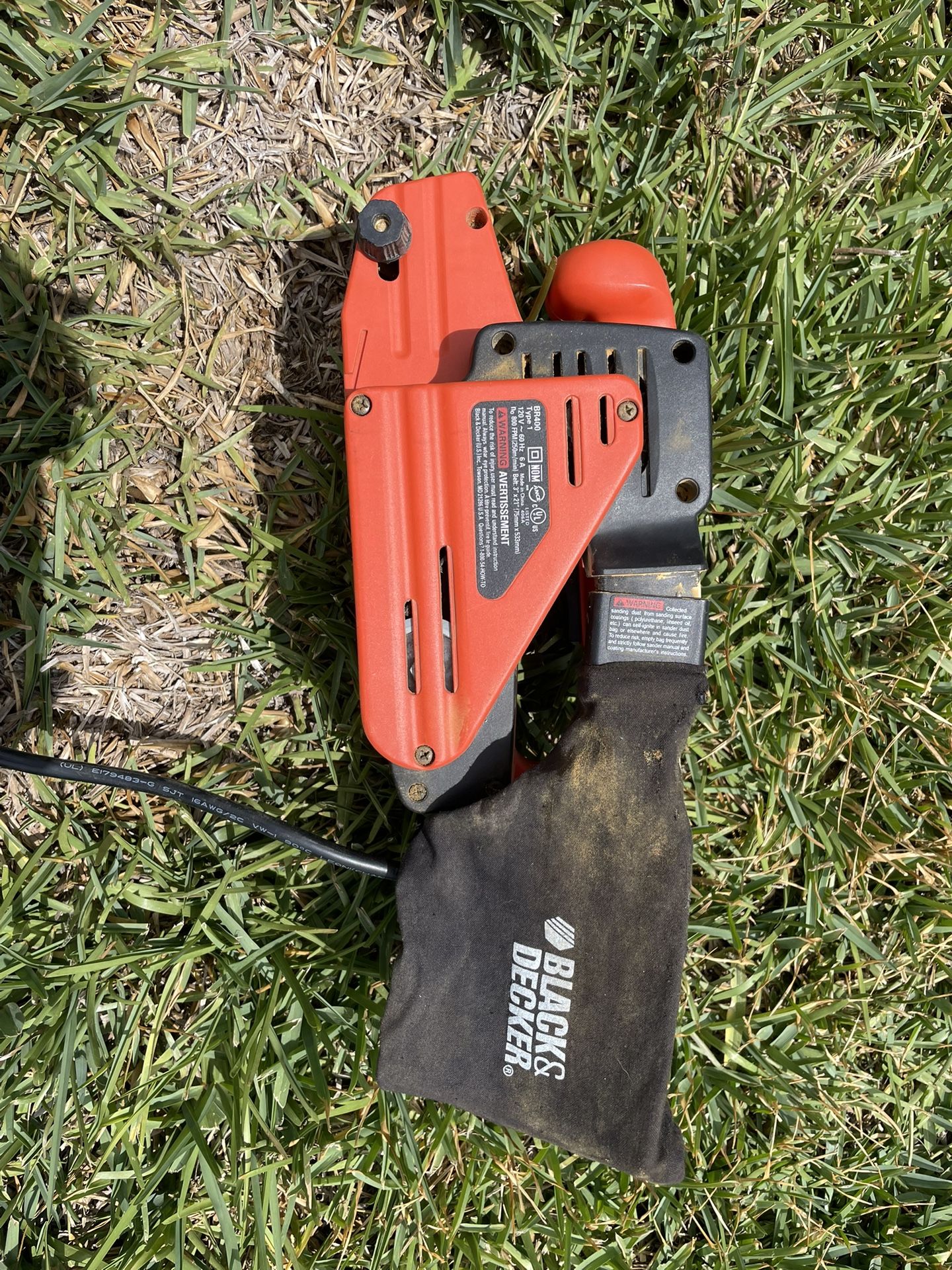 Black & Decker Belt Sander 