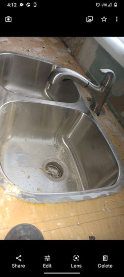 Sink De Cocina Con Llave De Agua Incluida