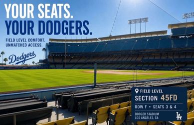 Field Level Dodgers Tickets