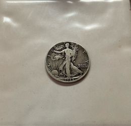 USA Walking Liberty Half Dollar 1942 Silver Coin