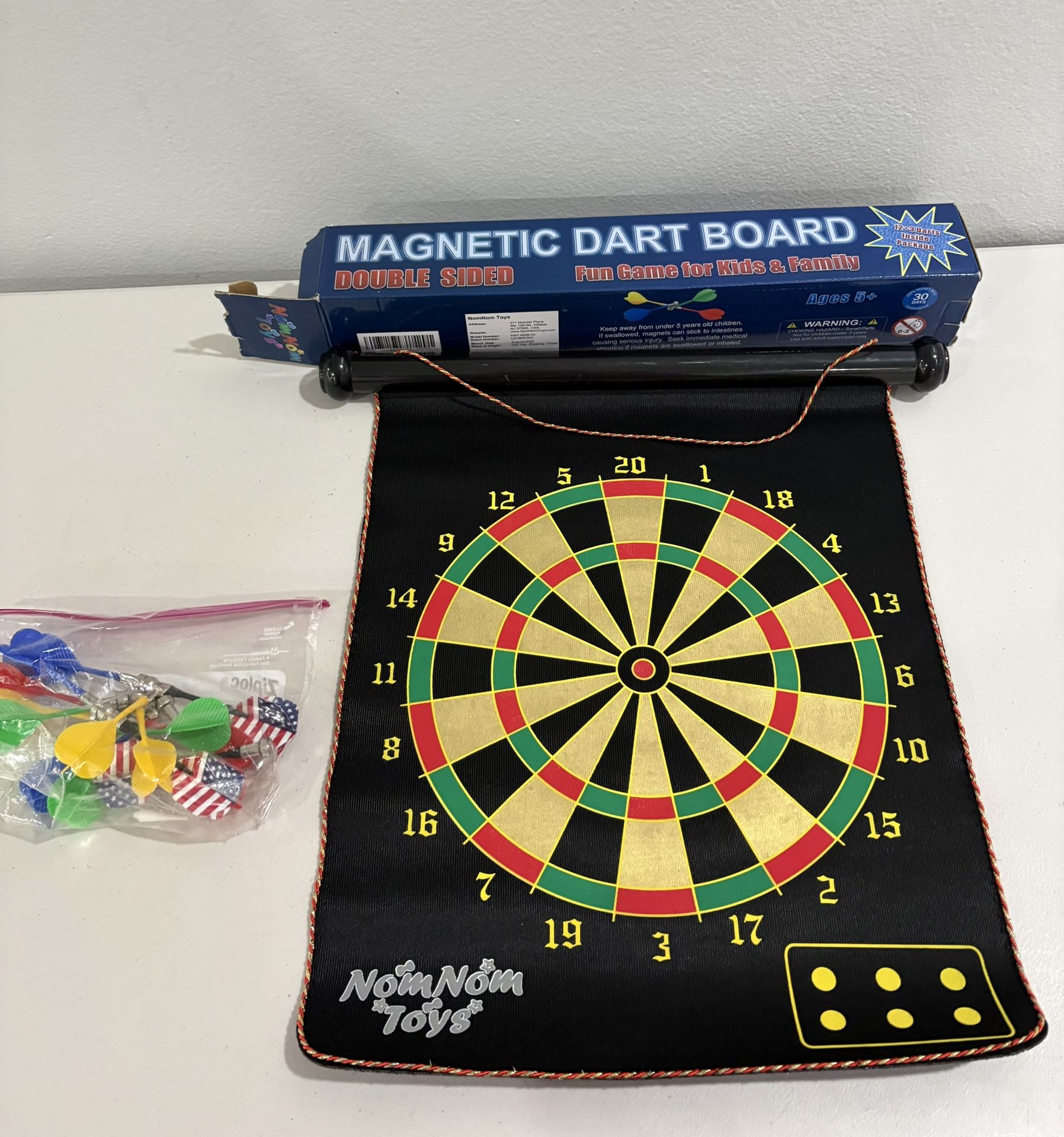 Magnetic Dart Board Double Sided 