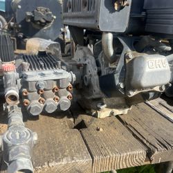 Pressure Washer And Motor 