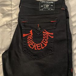 RICKY WARPED HORSESHOE STRAIGHT JEAN