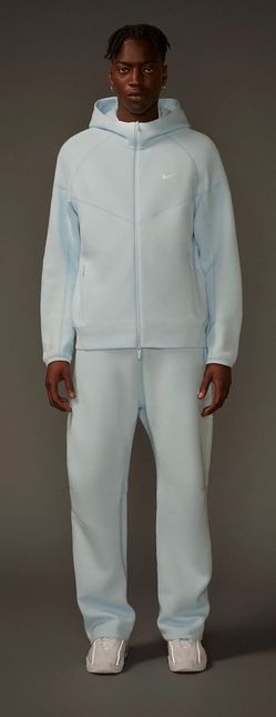 Nike x NOCTA Tech Fleece Hoodie & Joggers Baby Blue Set