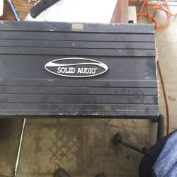 (Solid Audio) Mosfet 800w. Bridgeable 2CH Amplifier