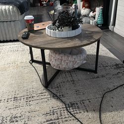 Coffee Table With Two End Tables
