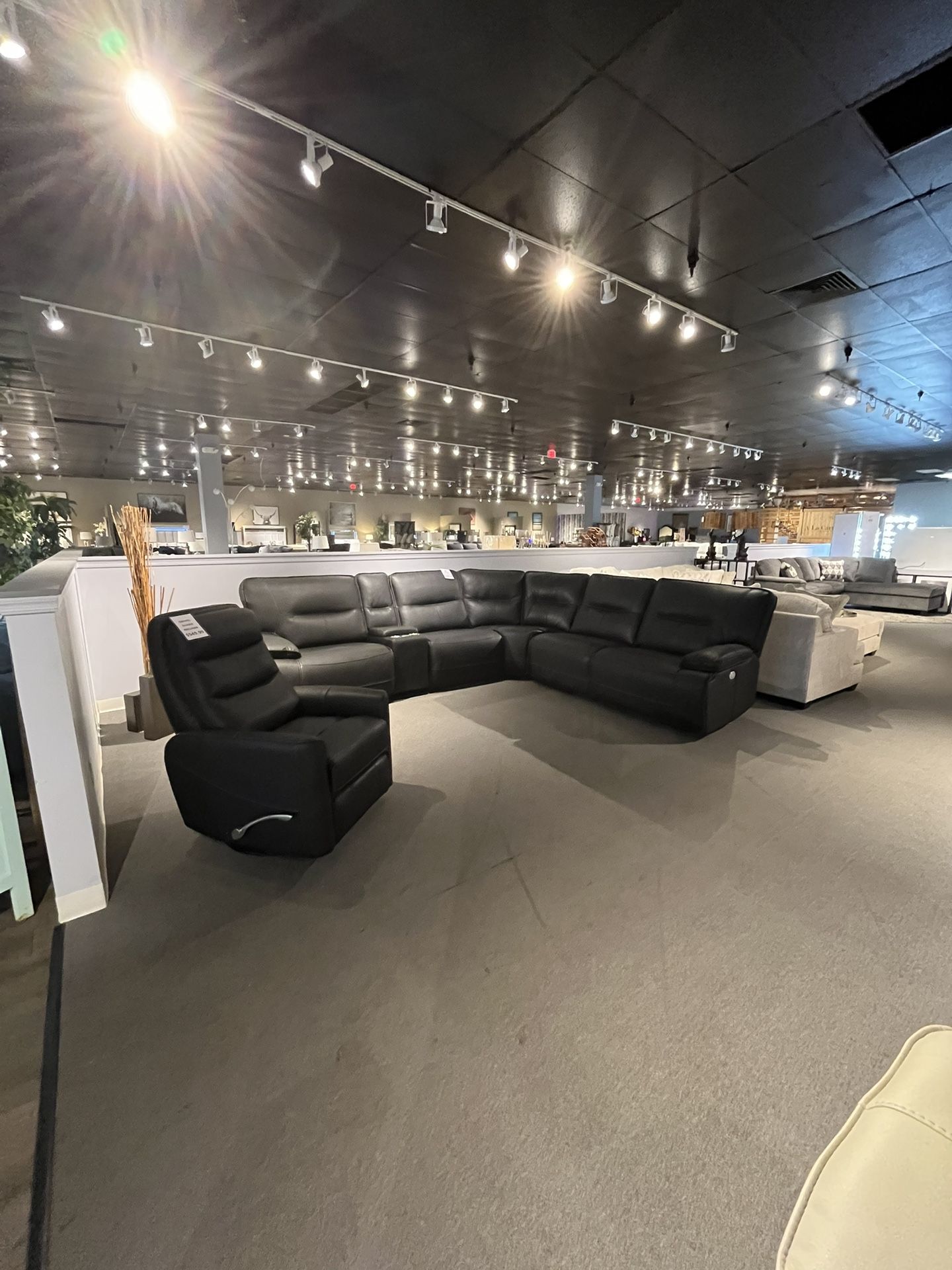 6pc Power Reclining Sectional