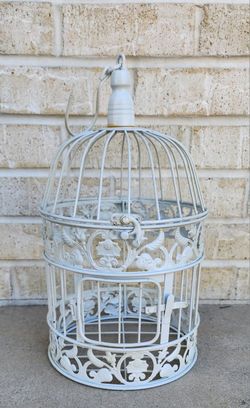 White Bird Cage 
