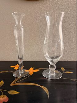 vases 2 crystal vases