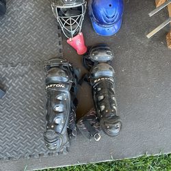 Baseball catchers gear/ Bat