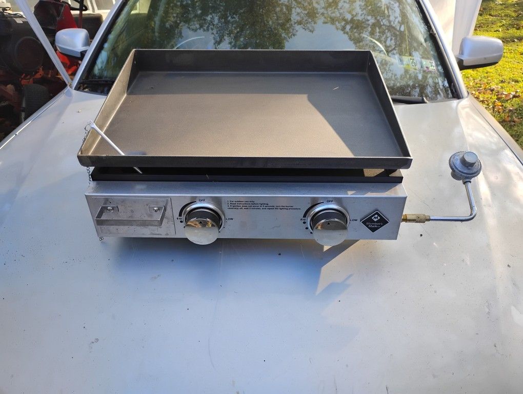 Table Top Griddle With Propane