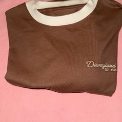 Brand New Disneyland T-shirt Disneyland Park Exclusive Brown T-Shirt – New With Tags With Tags 