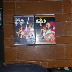 2 Star Wars Episodes A New Hope and The Phantom Menace