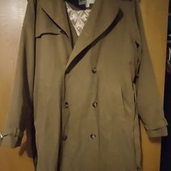 Men's Iconic Classic Double Breasted Trench Coat 