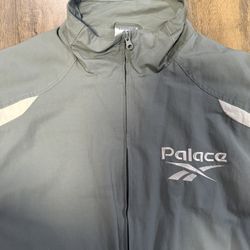 Palace X Rebook Grey Track Jacket 