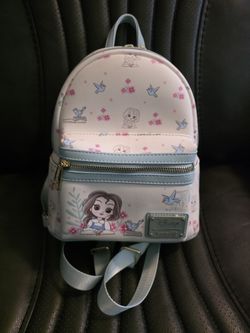 DISNEY LOUNGEFLY BEAUTY & THE BEAST MINI BACKPACK