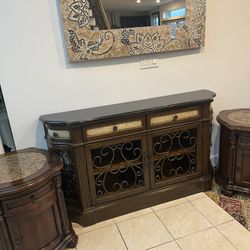 Console Table With End Tables 