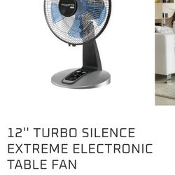 Rowenta 12'' TURBO SILENCE EXTREME ELECTRONIC TABLE FAN