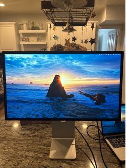 Apple Studio Display with adjustable height and tilt stand