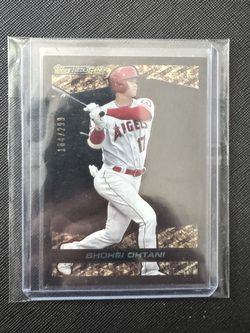 Topps Shohei Ohtani - BG-13 - 184/299 Black/Gold Parallel