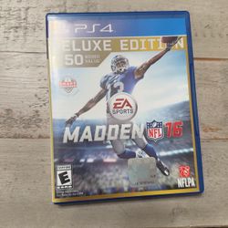 Madden Football 2016 PS4 