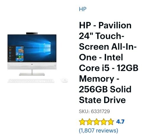 HP Desktop Computer