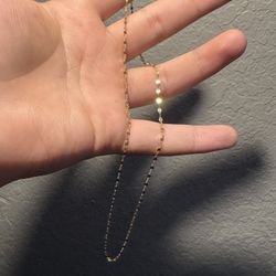 10K REAL GOLD DAINTY NECKLACE 