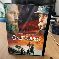 Gettysburg (DVD, 1993).  Directed by Ron Maxwell Turner Home Entertainment  1993  B51 