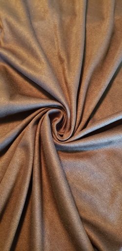 Soft Micro Suede Brown Fabric