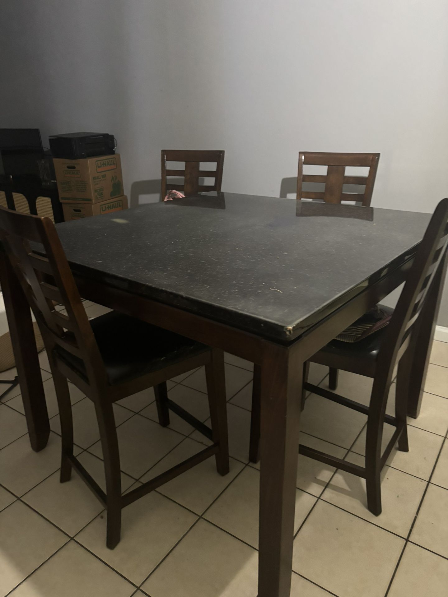 Dining Table 4 Chairs 