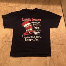 Let’s Go Brandon Political Shirt Size Men’s Medium