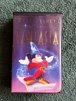 Disney Fantasia VHS movie