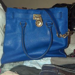 Limited Edition Blue Michael Kors Bag 