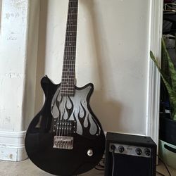 Guitar And Amplifier 