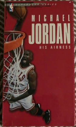 Michael Jordan 1999 Polygram VHS Tape - His Airness (Superstar Series) *Sealed*