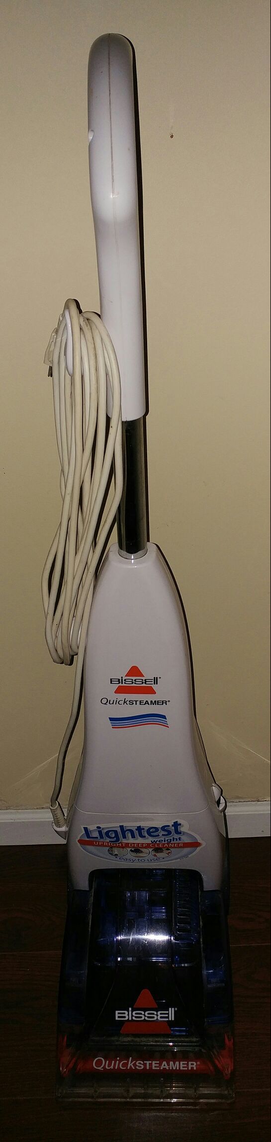 Bissell 1960-W Series Quick Steamer Light Weight Upright Carpet Deep Cleaner Shampooer