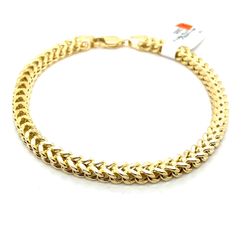 10k Gold Bracelet 8” Franco 4.7mm 8.8grams 140560 13