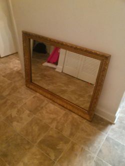 Antique wall mirror. 24x36