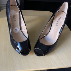 Guess Black Panten Stilettos 