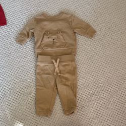 Baby Gap Brown Bear Sweatsuit