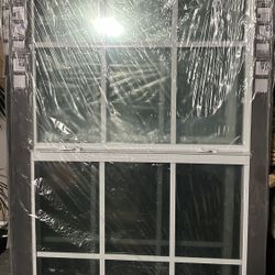 32x60 New White Windows With Grid 