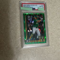 2025 Topps Chrome Update Nick Kurtz 