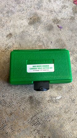 660 quick change carbide hole cutter kit greenlee