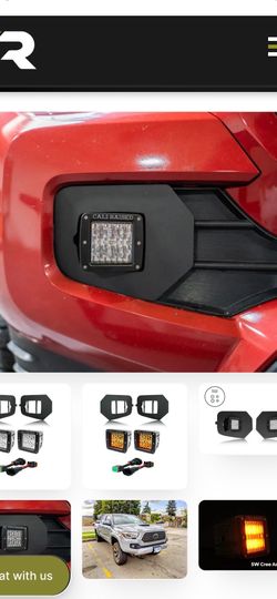 Tacoma fog lights 2016-2023