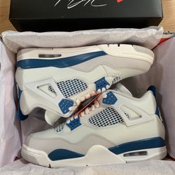 🔥🔥 Jordan 4 Military Blue